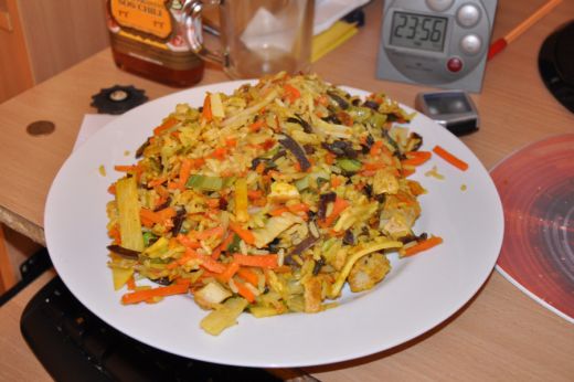 Kolacja po ciężkim dniu