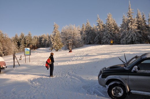 Przy schronisku pod szczytem