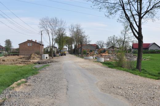 Na tym odcinku ciągle trwają jeszcze prace